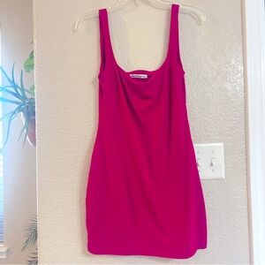 Hot Pink Reformation Dress